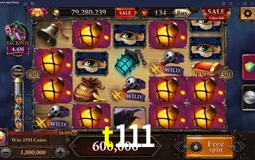 Tabela RTP dos jogos de cassino da t111
